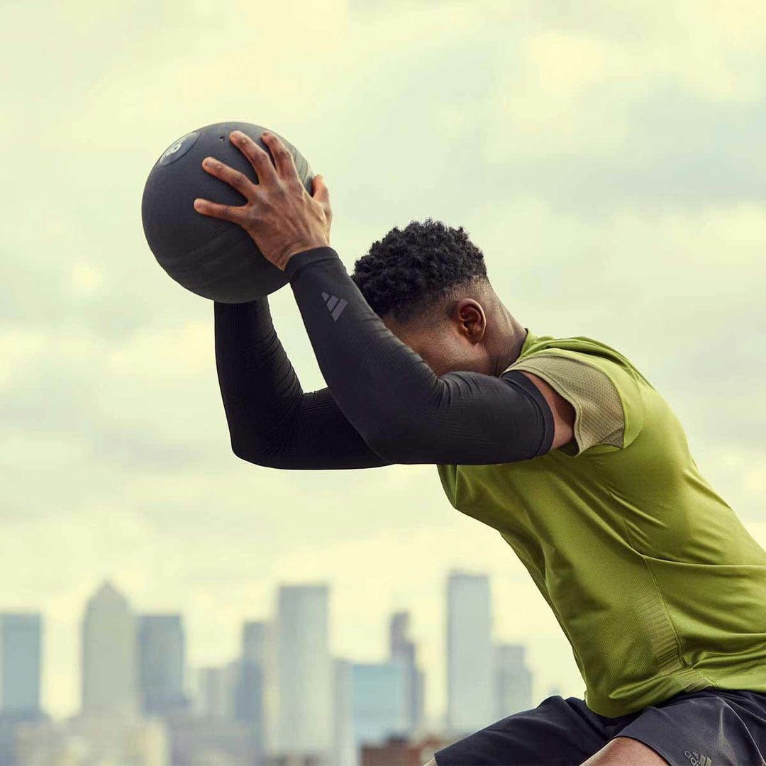 Adidas Compression Arm Sleeves (2-pak, sort)