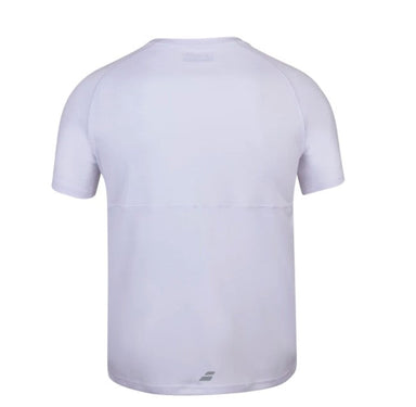 Babolat Play Crew Neck Tee (Hvid) - Padellife.dk