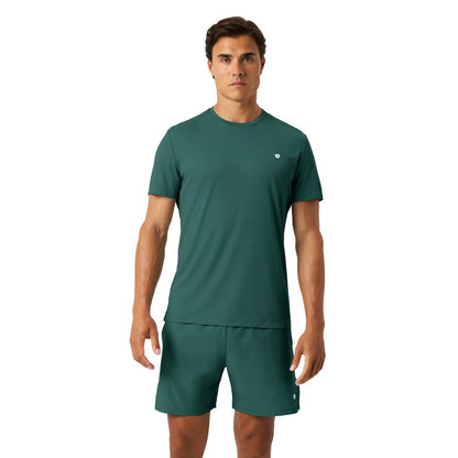 Björn Borg Ace Light T-shirt (Mallard Green) - Racketlife.dk