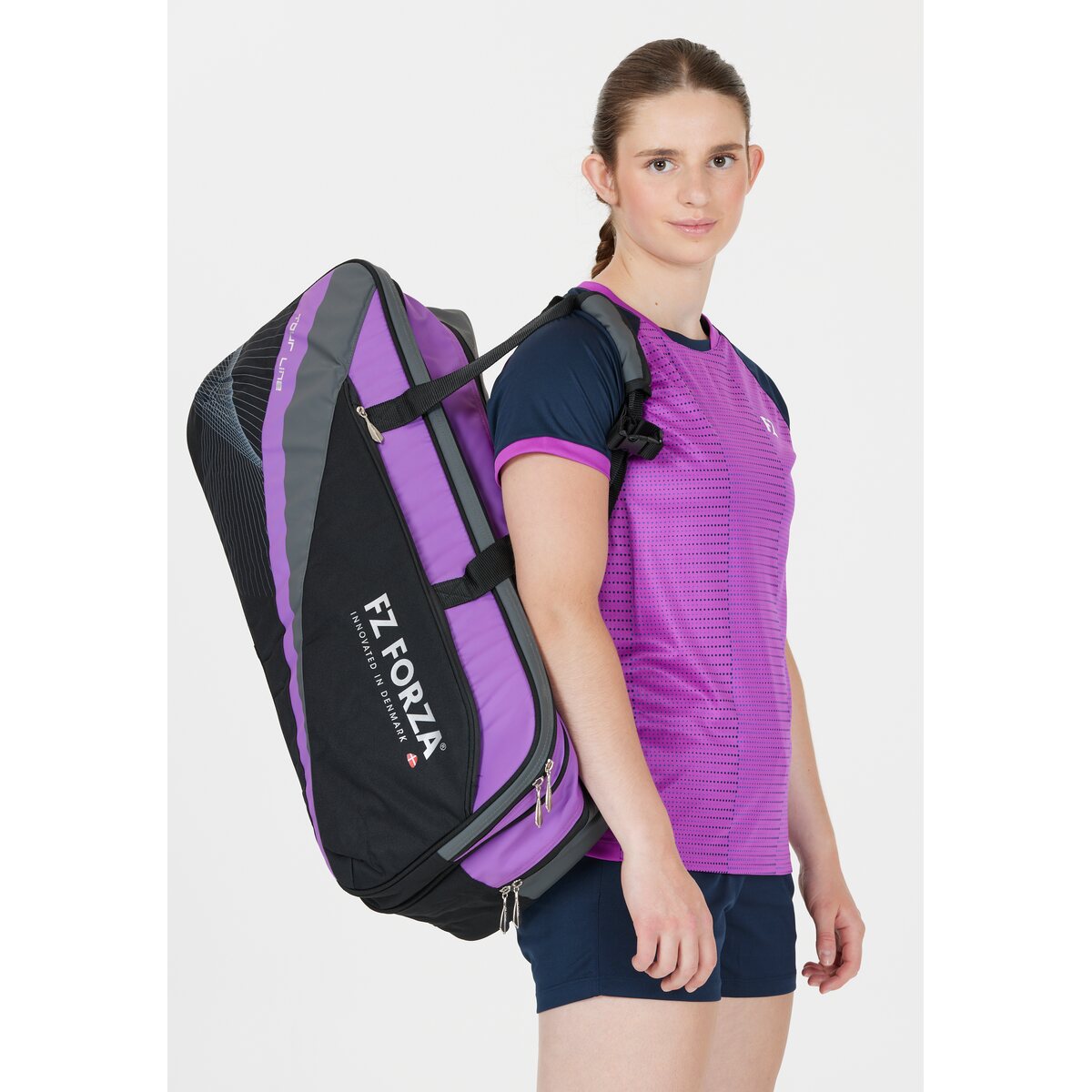 FZ Forza Tourline Square (Purple Flower) taske