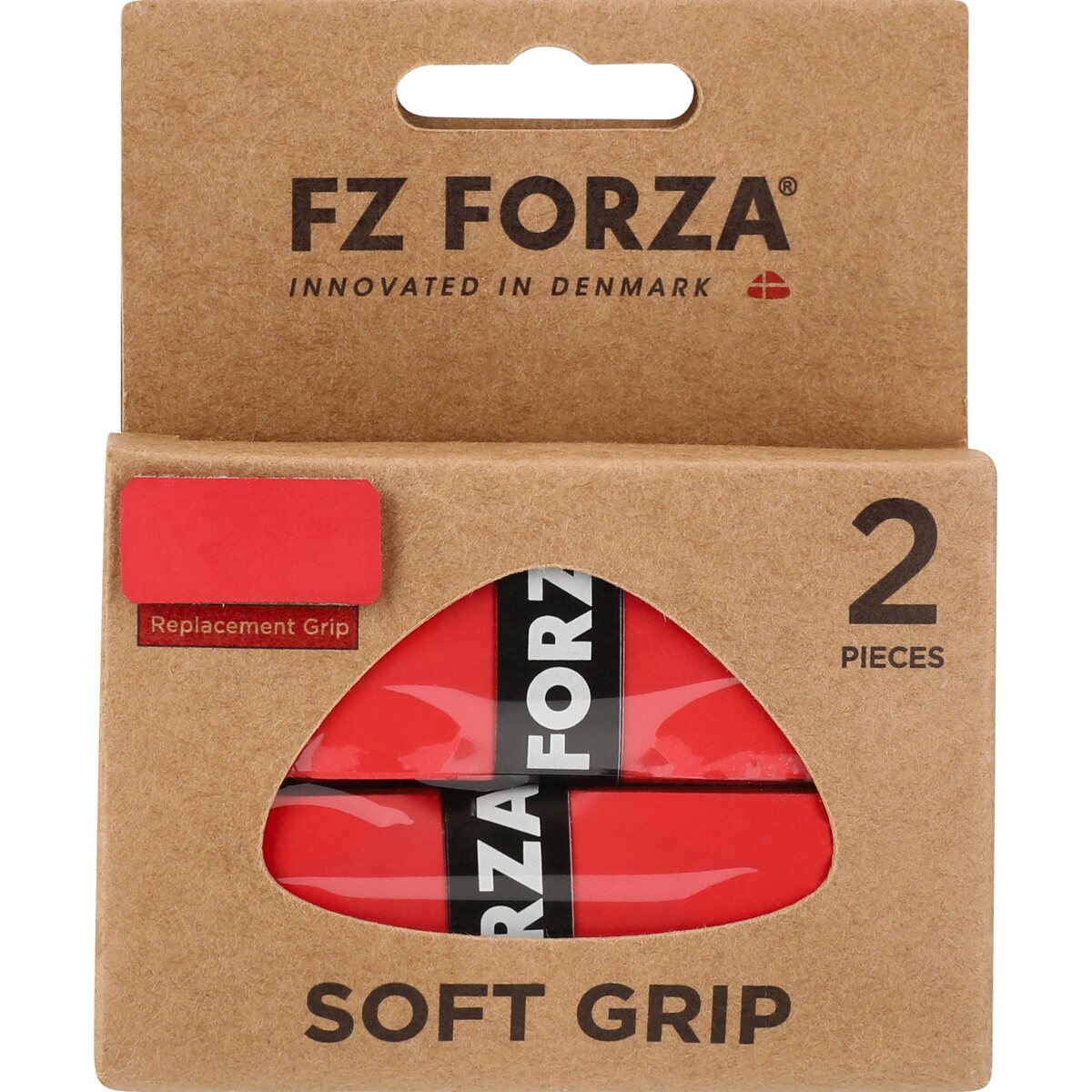 FZ Forza Soft Grip (2-pak, rød)