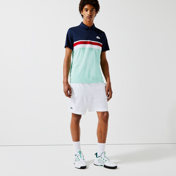 Lacoste Shorts (Blanc/Navy)