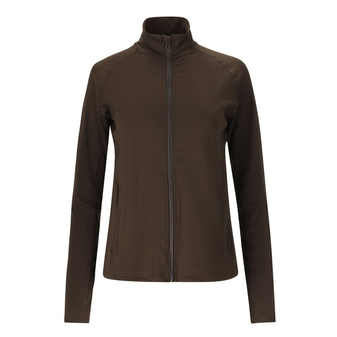 Athlecia Krosa W Full Zip (Chocolate Torte)