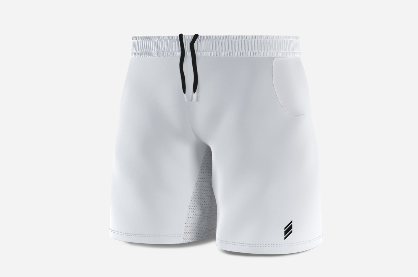 Eye Shorts (White-Black)