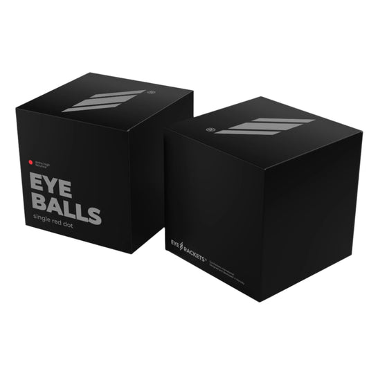 Eye Squash bold (en rød prik)