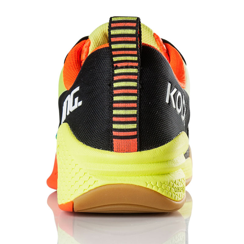 Salming Kobra Squash Shoe (Black-Shockorange)