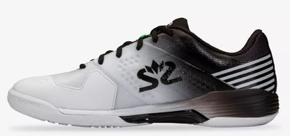 Salming Viper 5 (White-Black) Squashsko